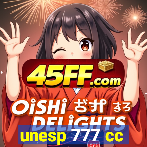 unesp 777 cc
